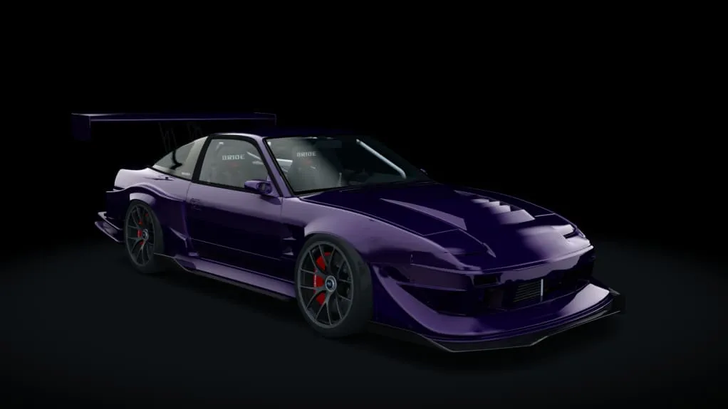 Nissan 180SX type X 2JZ modificado por jonatanfp_ con bodykit SlideBoizz y motor 2JZ