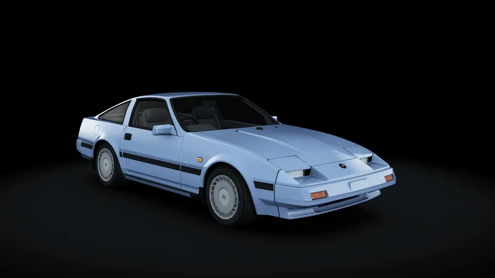 Nissan Fairlady Z31 GT6 modificado por jonatanfp_ con llantas de fábrica de 15 pulgadas y gauges funcionales